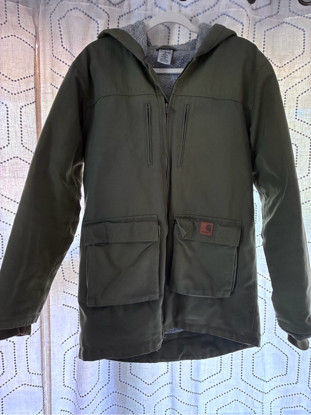 Carhartt Sherpa Lined Sierra Jacket Green XL
